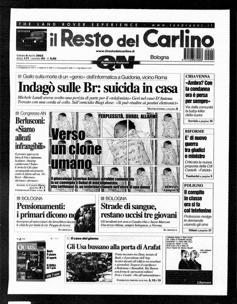 Il Resto del Carlino : giornale dell'Emilia